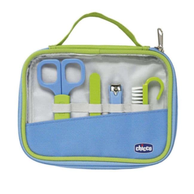 Imagem de Kit manicure verde e azul